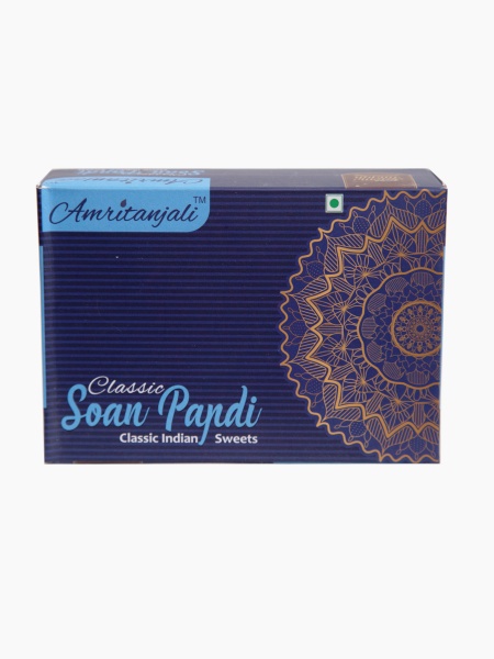 Соан Папди Классический с кардамоном, миндалем и фисташками (Soan Papdi Classic) 250 г
Соан Папди Классический с кардамоном, миндалем и фисташками (Soan Papdi Classic) 250 г