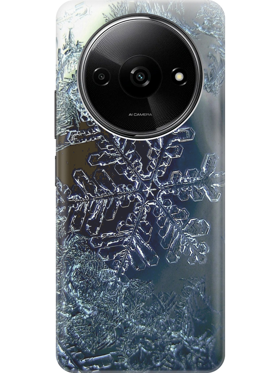 Силиконовый чехол на Xiaomi Redmi A3 с рисунком "Макро снежинка", Синий;черный, 20012118
Силиконовый чехол на Xiaomi Redmi A3 с рисунком "Макро снежинка", Синий;черный, 20012118