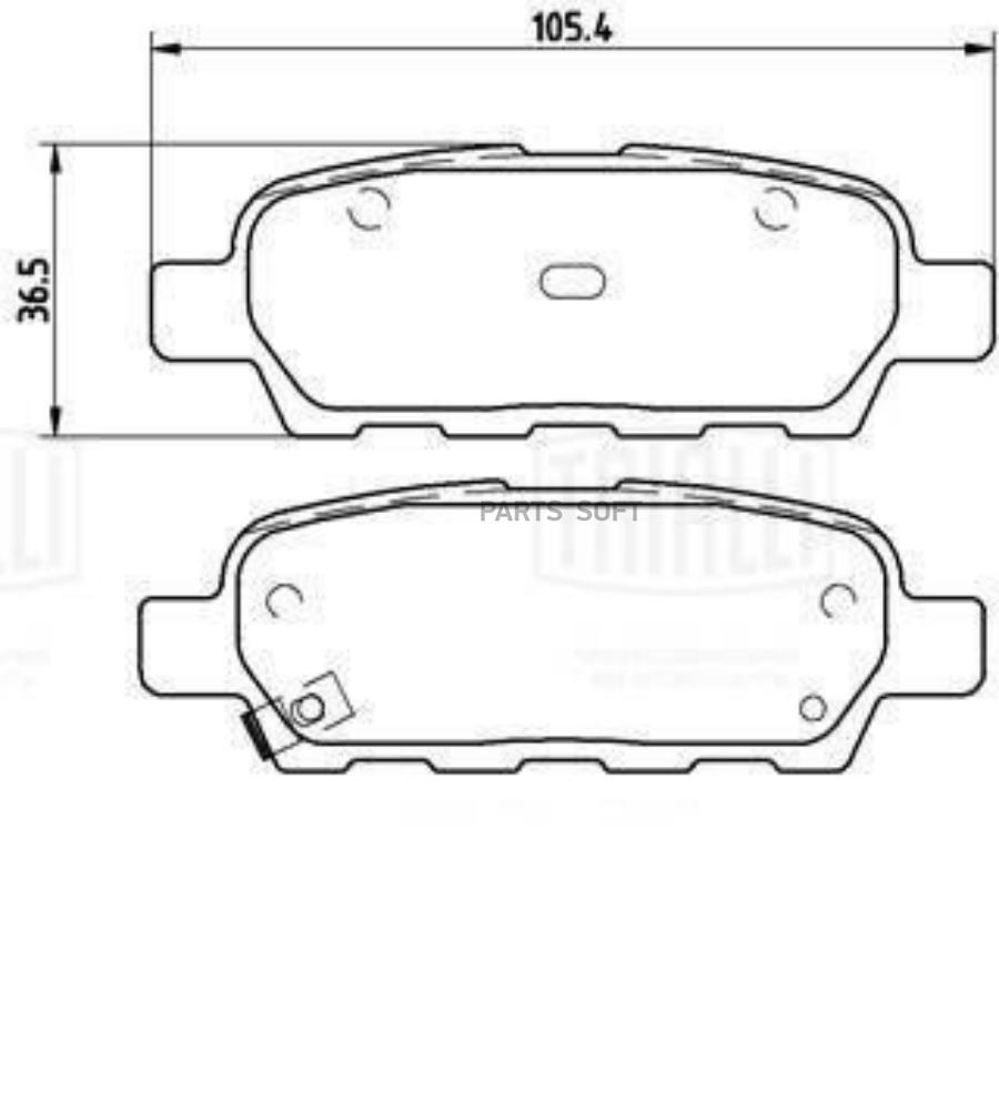 Колодки Торм. Дл А/М Nissan Qashqai (06-)/X-Trail (07-) Диск. Зад. (Керам.) (Pf 1404Cr) Pr
Колодки Торм. Дл А/М Nissan Qashqai (06-)/X-Trail (07-) Диск. Зад. (Керам.) (Pf 1404Cr) Pr