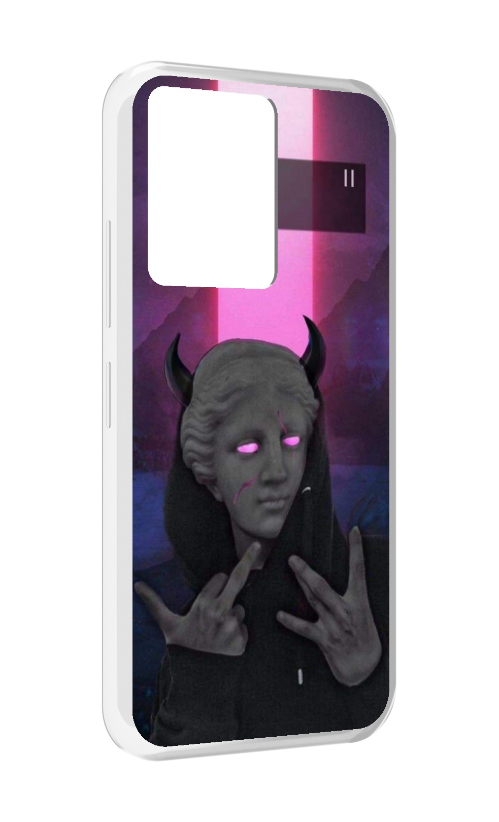 Чехол MyPads глитч-статуя для Infinix Note 12 5G X671 / Note 12 Pro 5G, Прозрачный, Tocco
Чехол MyPads глитч-статуя для Infinix Note 12 5G X671 / Note 12 Pro 5G, Прозрачный, Tocco