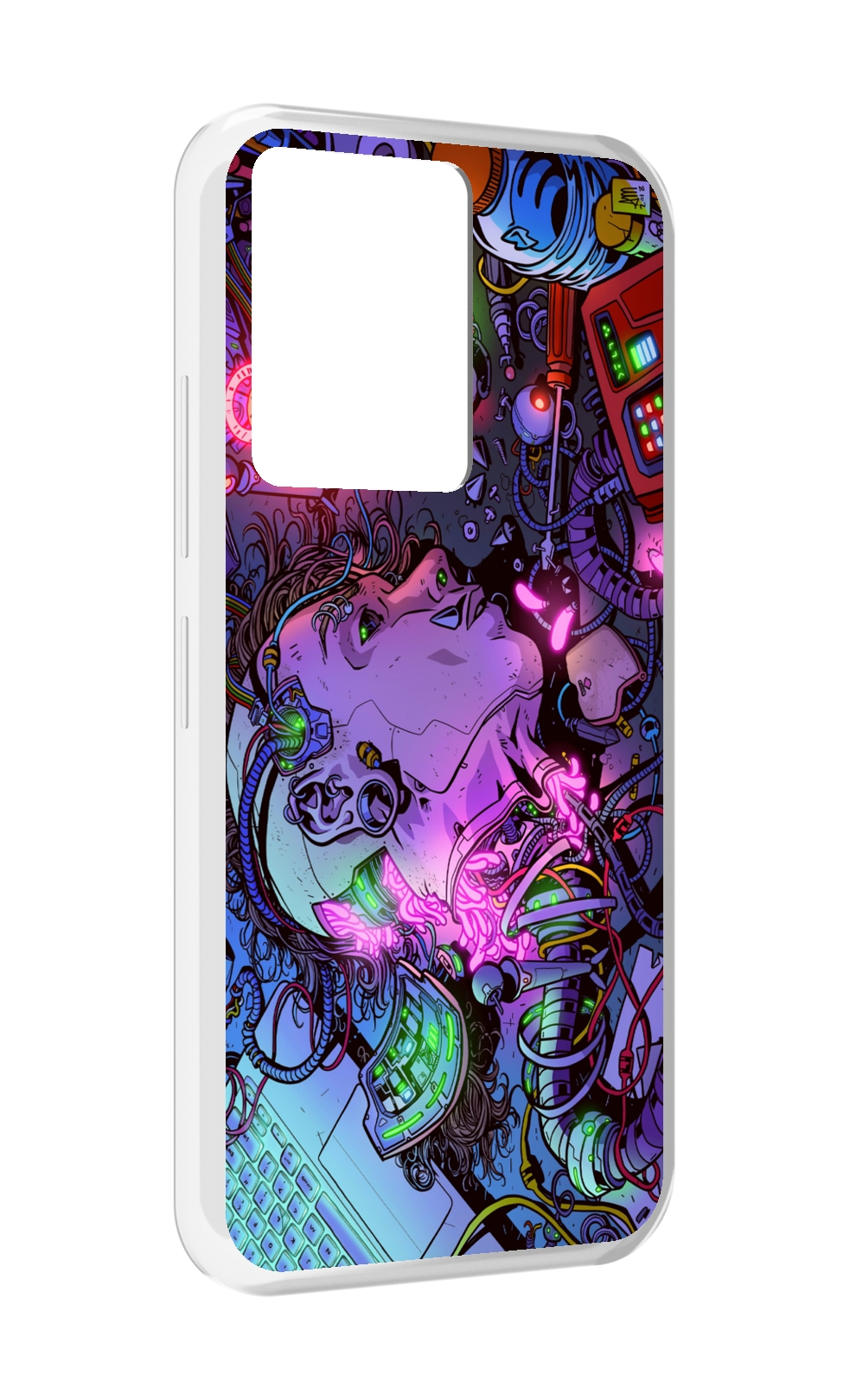 Чехол MyPads голова робота мультик для Infinix Note 12 5G X671 / Note 12 Pro 5G, Прозрачный, Tocco
Чехол MyPads голова робота мультик для Infinix Note 12 5G X671 / Note 12 Pro 5G, Прозрачный, Tocco