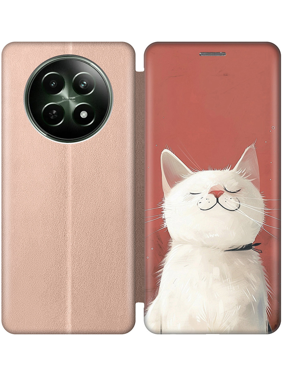 Чехол-книжка на Realme 12 5g с принтом "Гордый котик" золотой, Золотистый;белый;красный, 783982612
Чехол-книжка на Realme 12 5g с принтом "Гордый котик" золотой, Золотистый;белый;красный, 783982612
