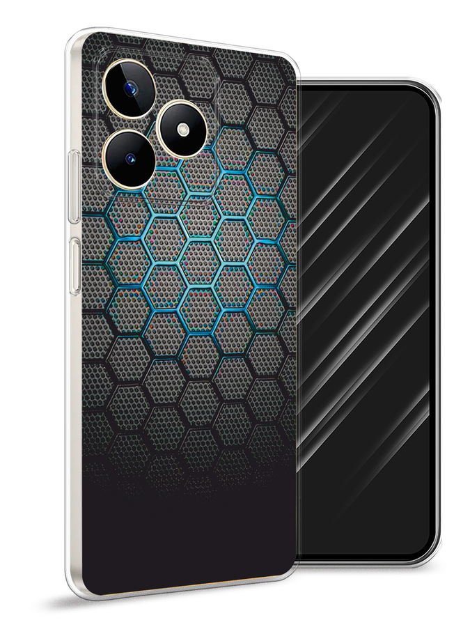 Чехол Awog на Realme C53/C51/Note 50 "Бирюзовые соты", Бирюзовый;синий;черный, 2515250-1
Чехол Awog на Realme C53/C51/Note 50 "Бирюзовые соты", Бирюзовый;синий;черный, 2515250-1