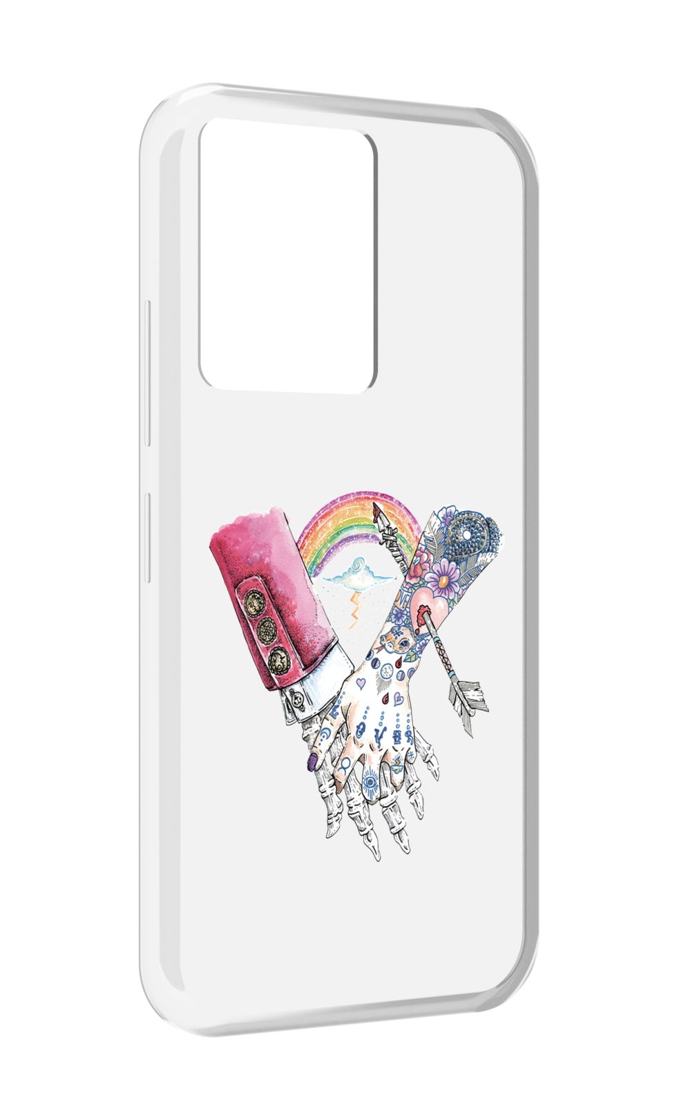 Чехол MyPads абстракция руки в татуировках для Infinix Note 12 5G X671 / Note 12 Pro 5G, Прозрачный, Tocco
Чехол MyPads абстракция руки в татуировках для Infinix Note 12 5G X671 / Note 12 Pro 5G, Прозрачный, Tocco