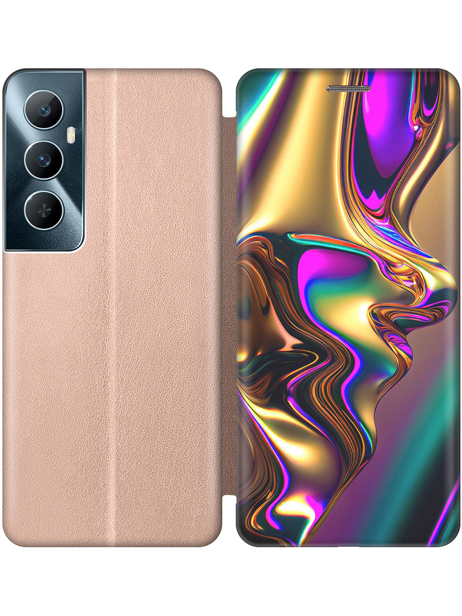 Чехол-книжка на Realme C65 с принтом "Золотистая абстракция" золотой, Золотистый;фиолетовый, 783983831
Чехол-книжка на Realme C65 с принтом "Золотистая абстракция" золотой, Золотистый;фиолетовый, 783983831