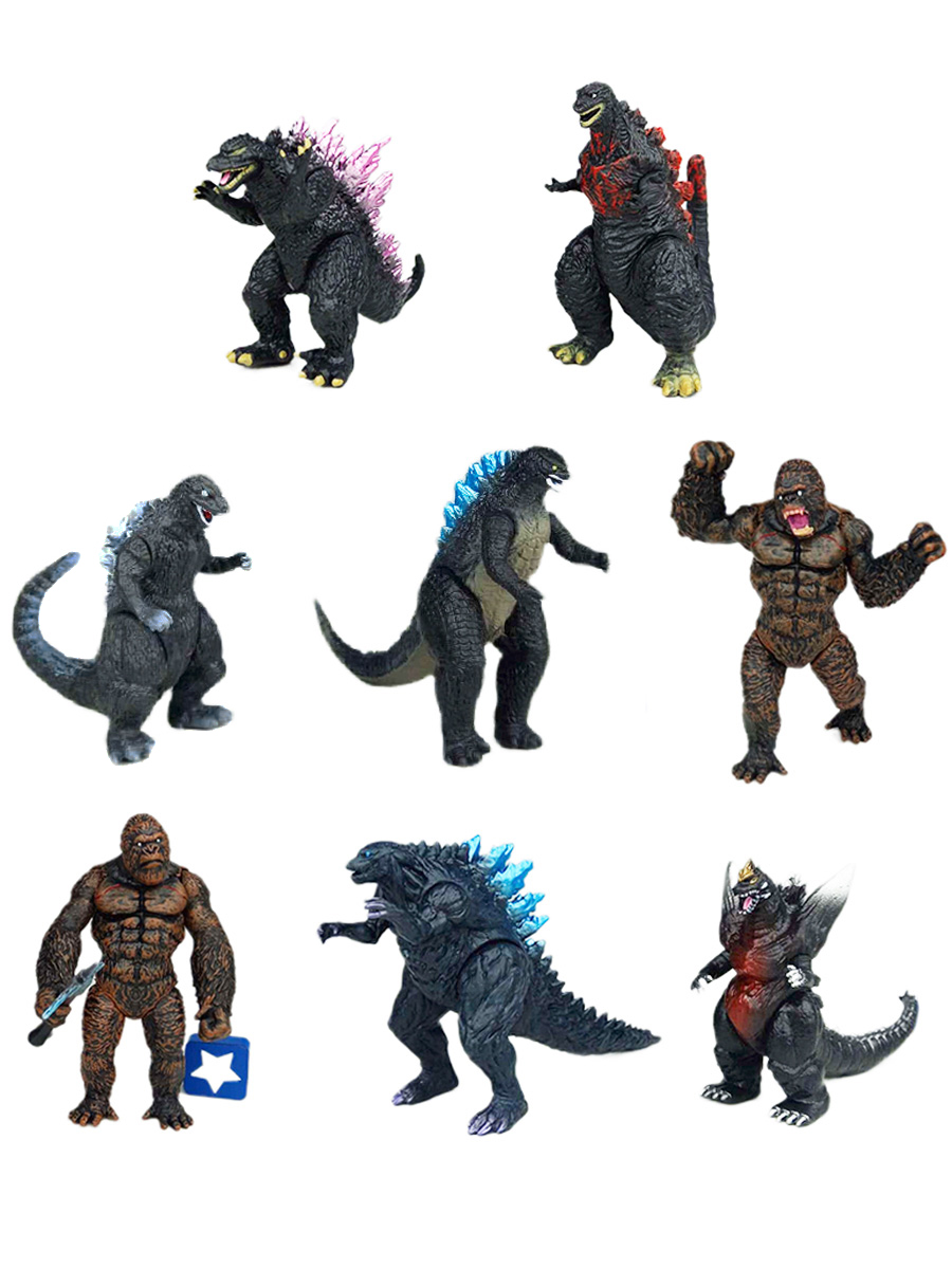 Набор фигурок Годзилла vs Кинг-Конг Godzilla vs King Kong 8 в 1 (7,5-9 см), Годзилла против Кинг Конга Godzilla vs King Kong
Набор фигурок Годзилла vs Кинг-Конг Godzilla vs King Kong 8 в 1 (7,5-9 см), Годзилла против Кинг Конга Godzilla vs King Kong