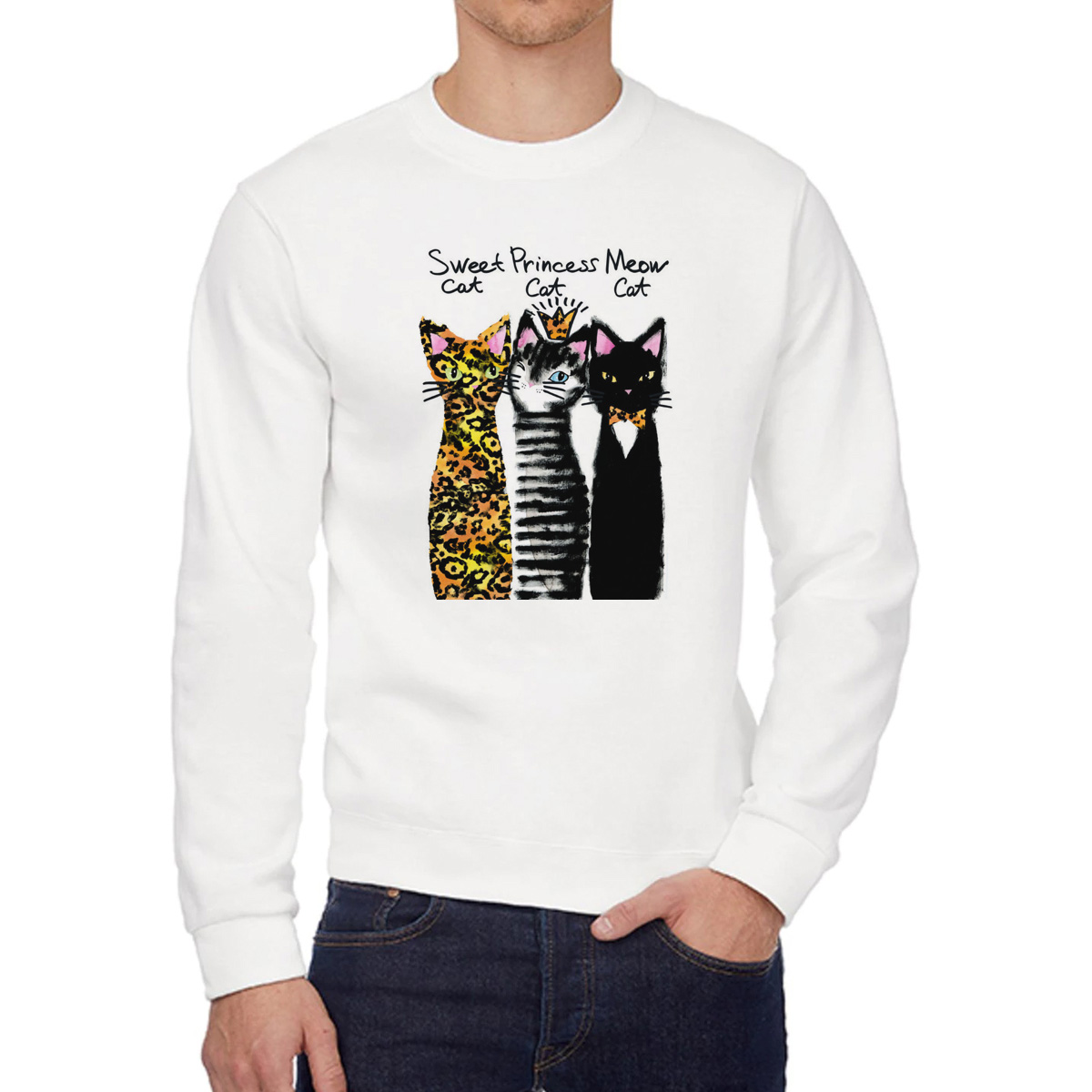 Свитшот женский CoolPodarok Кошки Sweet catPrincess cat Meow cat белый 54 RU, 4W015434
Свитшот женский CoolPodarok Кошки Sweet catPrincess cat Meow cat белый 54 RU, 4W015434