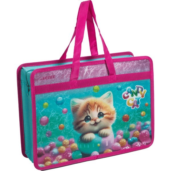 Папка для тетрадей, ИЗО и технологии deVENTE Candy Cat фA4 34x25x10 см на молнии, Розовый
Папка для тетрадей, ИЗО и технологии deVENTE Candy Cat фA4 34x25x10 см на молнии, Розовый