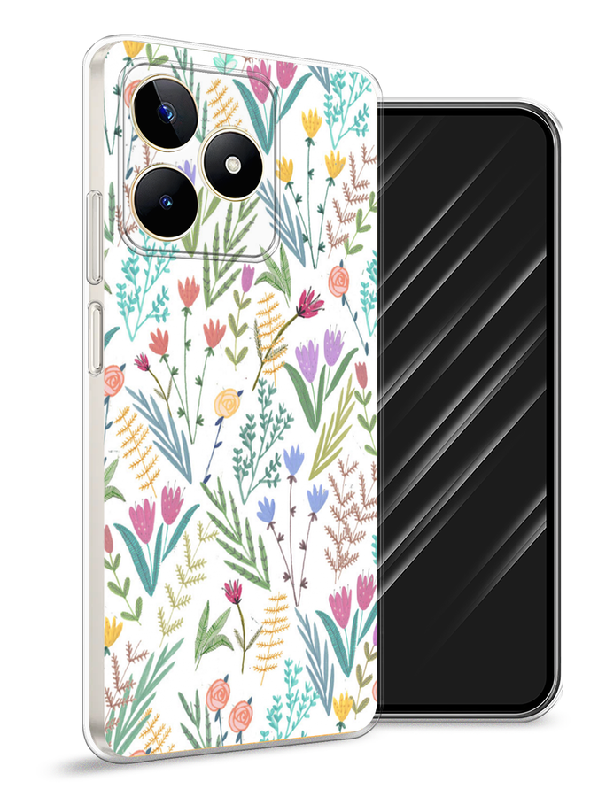Чехол Awog на Realme C53/C51/Note 50 "Полевые цветы рисунок", Белый;зеленый, 2516050-1
Чехол Awog на Realme C53/C51/Note 50 "Полевые цветы рисунок", Белый;зеленый, 2516050-1