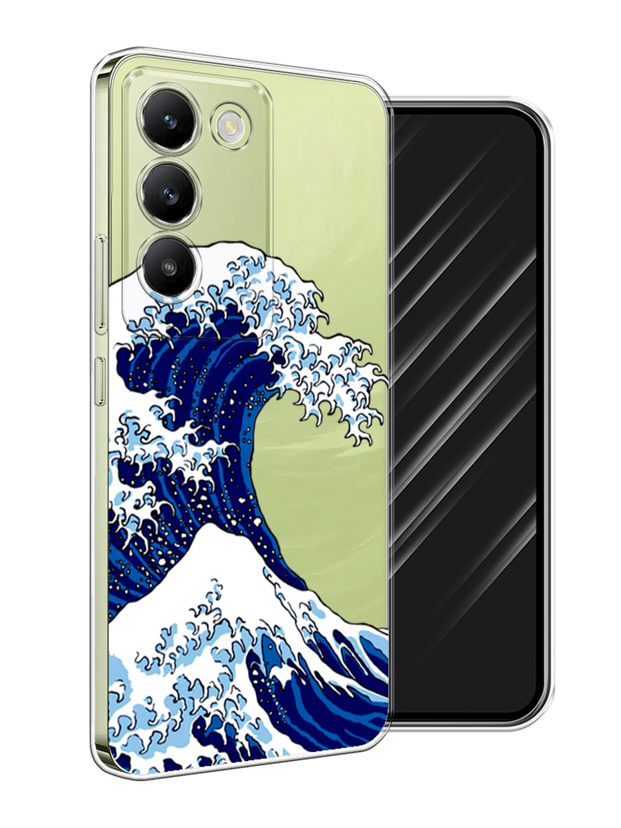 Чехол Awog на Vivo V30 Lite 4G/Y100 4G/T3 5G/V30 SE 5G "Волна в Канагаве", Синий;белый, 2610850-1
Чехол Awog на Vivo V30 Lite 4G/Y100 4G/T3 5G/V30 SE 5G "Волна в Канагаве", Синий;белый, 2610850-1