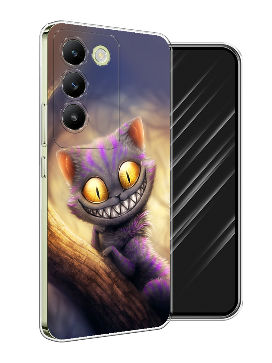 Чехол Awog на Vivo V30 Lite 4G/Y100 4G/T3 5G/V30 SE 5G "Cheshire Cat", Фиолетовый;желтый, 2610950-1
Чехол Awog на Vivo V30 Lite 4G/Y100 4G/T3 5G/V30 SE 5G "Cheshire Cat", Фиолетовый;желтый, 2610950-1