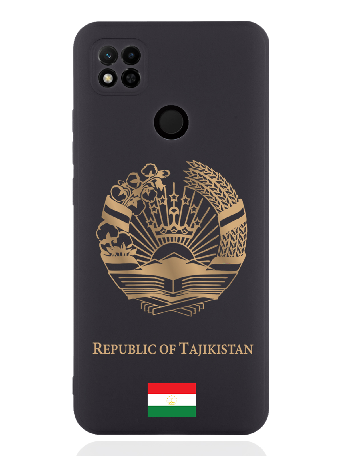 Чехол SignumCase для Xiaomi Redmi 10A Золотой Герб Таджикистана черный, Золотистый;черный
Чехол SignumCase для Xiaomi Redmi 10A Золотой Герб Таджикистана черный, Золотистый;черный