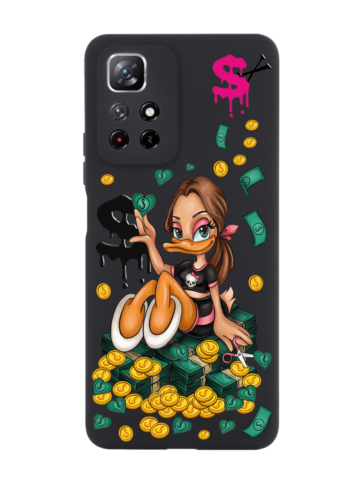 Чехол MustHaveCase для Xiaomi Redmi Note 11 Уточка Девочка черный, Черный;желтый;зеленый
Чехол MustHaveCase для Xiaomi Redmi Note 11 Уточка Девочка черный, Черный;желтый;зеленый