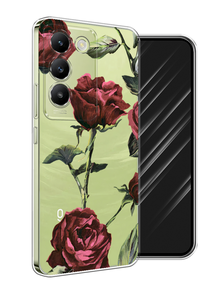 Чехол Awog на Vivo V30 Lite 4G/Y100 4G/T3 5G/V30 SE 5G "Бордовые розы фон", Бордовый, 2610950-1
Чехол Awog на Vivo V30 Lite 4G/Y100 4G/T3 5G/V30 SE 5G "Бордовые розы фон", Бордовый, 2610950-1