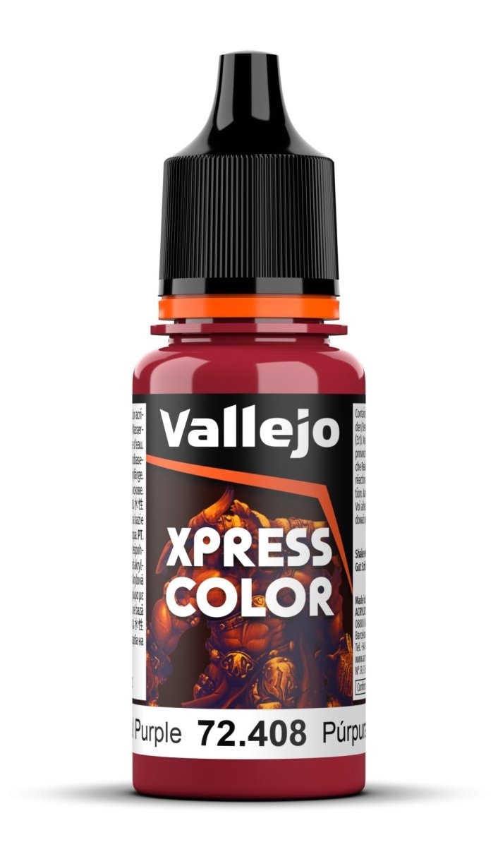 Краска акриловая Vallejo серии Game Xpress Color Cardinal Purple, 18 мл, 72408, Cardinal Purple
Краска акриловая Vallejo серии Game Xpress Color Cardinal Purple, 18 мл, 72408, Cardinal Purple