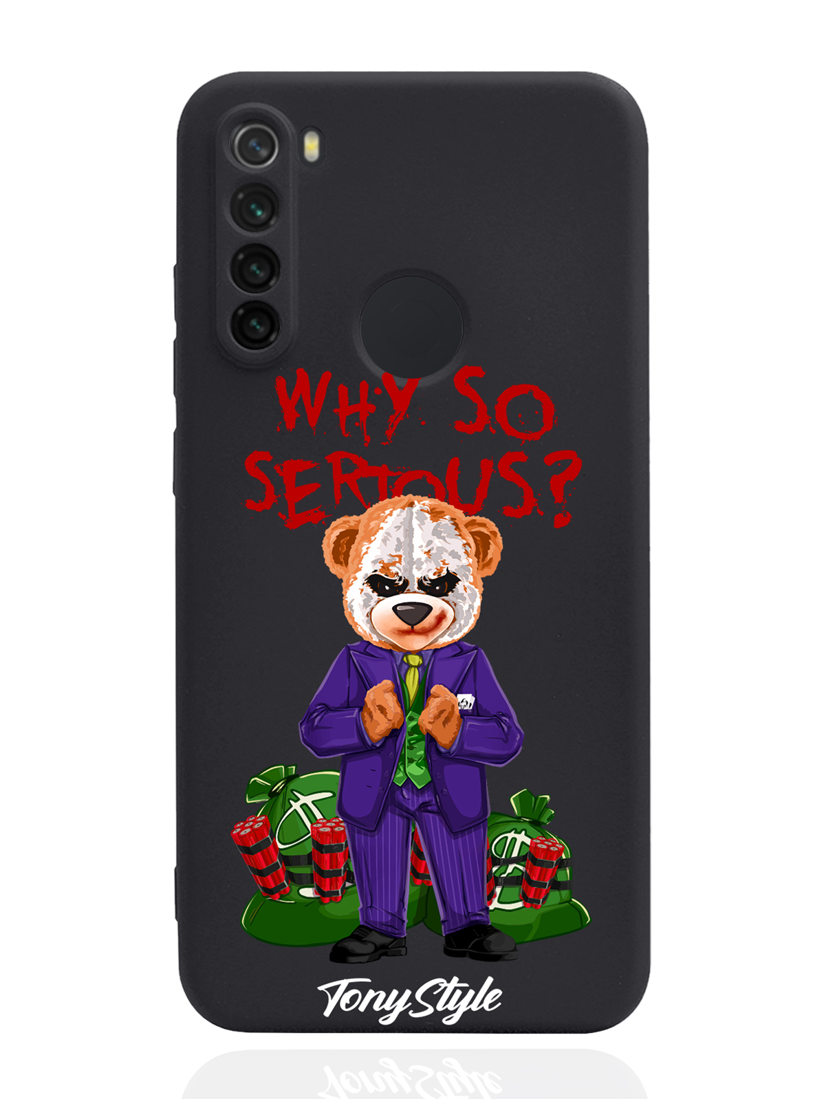 Чехол Tony Style для Xiaomi Redmi Note 8 Tony Style Why so serious черный, Разноцветный
Чехол Tony Style для Xiaomi Redmi Note 8 Tony Style Why so serious черный, Разноцветный