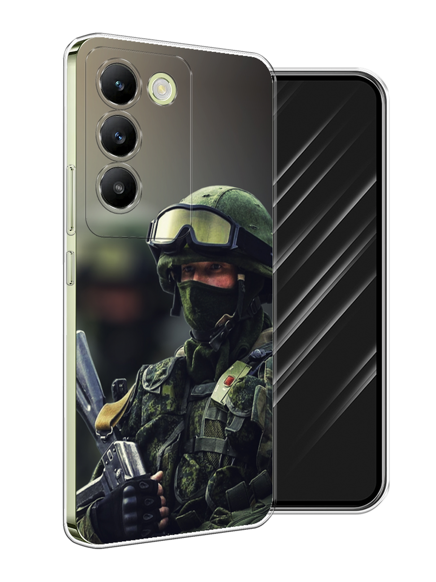 Чехол Awog на Vivo V30 Lite 4G/Y100 4G/T3 5G/V30 SE 5G "Солдат", Зеленый;серый, 2611050-1
Чехол Awog на Vivo V30 Lite 4G/Y100 4G/T3 5G/V30 SE 5G "Солдат", Зеленый;серый, 2611050-1