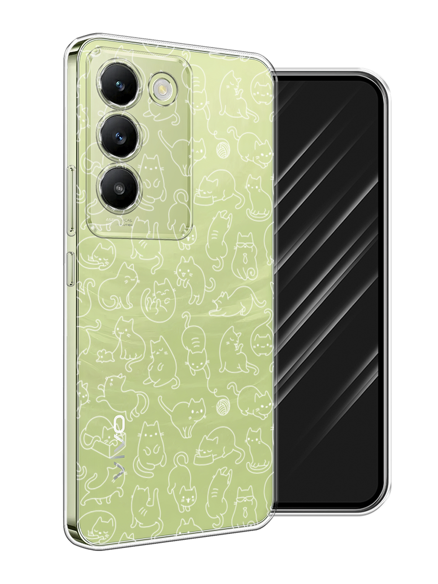 Чехол Awog на Vivo V30 Lite 4G/Y100 4G/T3 5G/V30 SE 5G "Шкодливые котики", Прозрачный;бежевый, 2611050-1
Чехол Awog на Vivo V30 Lite 4G/Y100 4G/T3 5G/V30 SE 5G "Шкодливые котики", Прозрачный;бежевый, 2611050-1