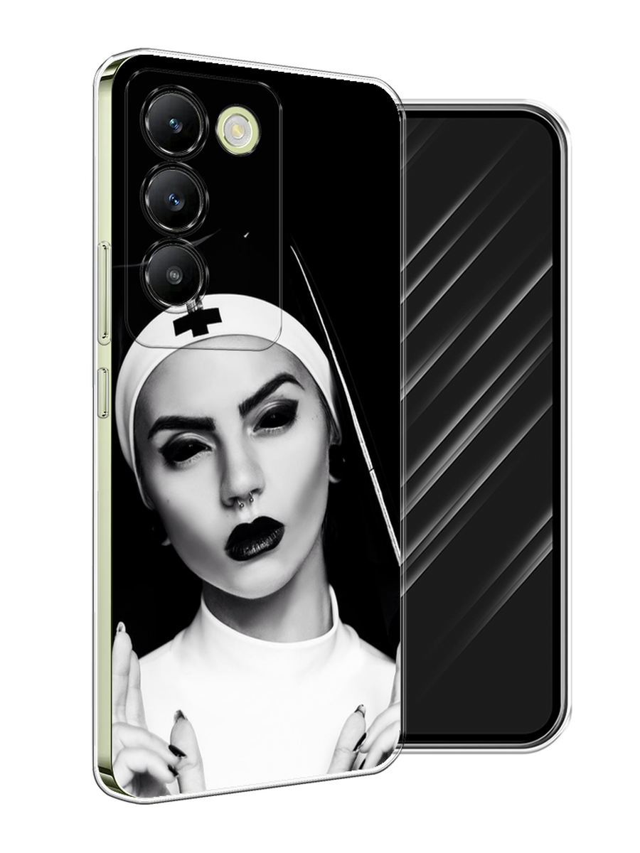 Чехол Awog на Vivo V30 Lite 4G/Y100 4G/T3 5G/V30 SE 5G "Черная монашка", Серый;черный, 2611150-1
Чехол Awog на Vivo V30 Lite 4G/Y100 4G/T3 5G/V30 SE 5G "Черная монашка", Серый;черный, 2611150-1