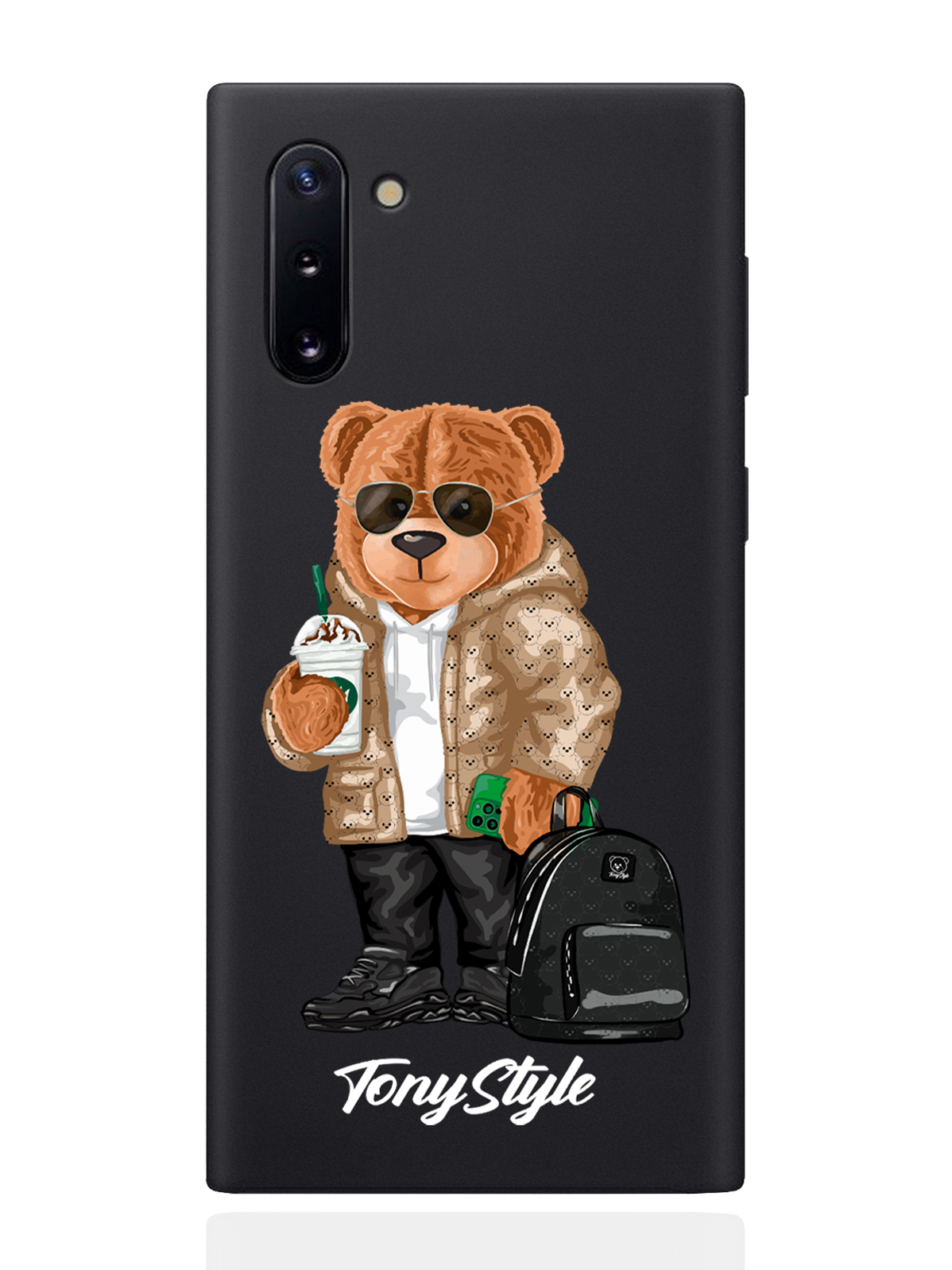 Чехол Tony Style для Samsung Galaxy Note 10 Tony Style в очках черный, Коричневый;черный;белый
Чехол Tony Style для Samsung Galaxy Note 10 Tony Style в очках черный, Коричневый;черный;белый