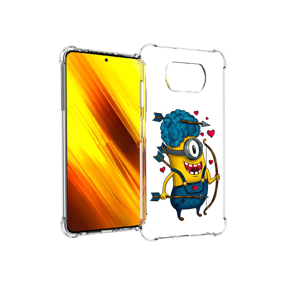 Чехол MyPads Tocco для Xiaomi Poco X3 Миньон купидон (PT154881.262.117), Прозрачный, Tocco
Чехол MyPads Tocco для Xiaomi Poco X3 Миньон купидон (PT154881.262.117), Прозрачный, Tocco