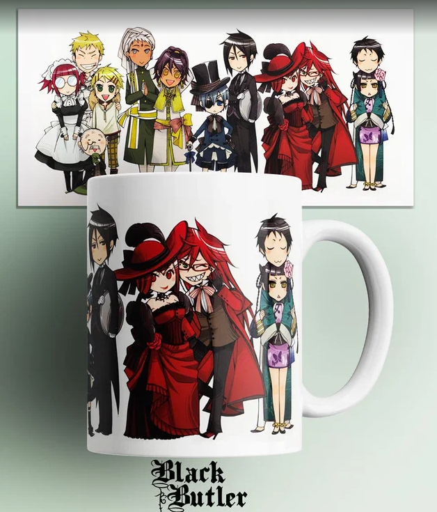 Кружка аниме Темный дворецкий 330 мл, Кружка Темный дворецкий/Undertaker Black Butler/аниме/anime/с принтом. 330 мл
Кружка аниме Темный дворецкий 330 мл, Кружка Темный дворецкий/Undertaker Black Butler/аниме/anime/с принтом. 330 мл