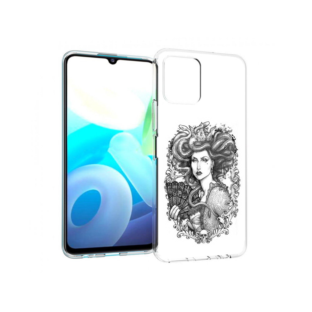 Чехол MyPads Tocco для Vivo Y15s медуза черно белый (PT224456.390.472), Прозрачный, Tocco
Чехол MyPads Tocco для Vivo Y15s медуза черно белый (PT224456.390.472), Прозрачный, Tocco