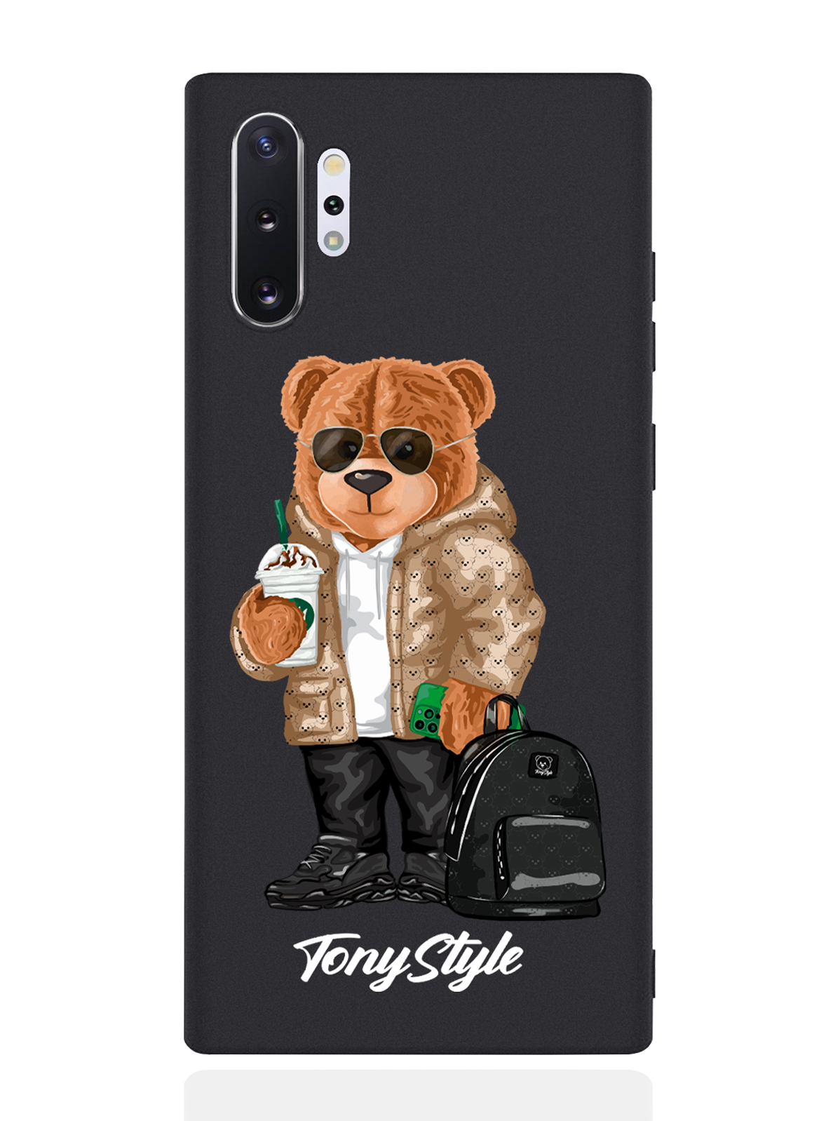 Чехол Tony Style для Samsung Galaxy Note 10+ Tony Style в очках черный, Коричневый;черный;белый
Чехол Tony Style для Samsung Galaxy Note 10+ Tony Style в очках черный, Коричневый;черный;белый