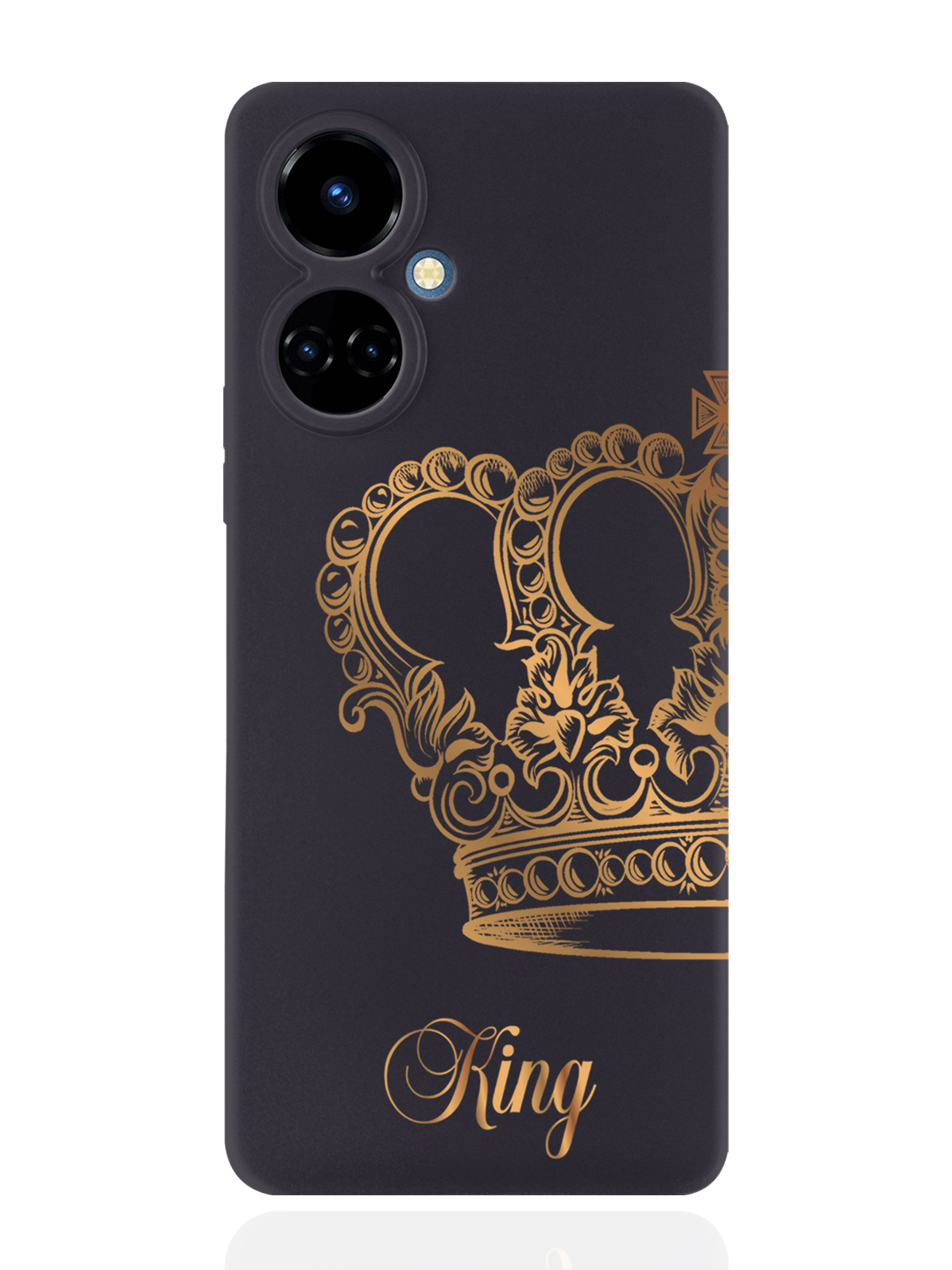 Чехол MustHaveCase для Tecno Camon 19/19 Pro 4G Парный чехол корона King черный, Черный;золотистый
Чехол MustHaveCase для Tecno Camon 19/19 Pro 4G Парный чехол корона King черный, Черный;золотистый