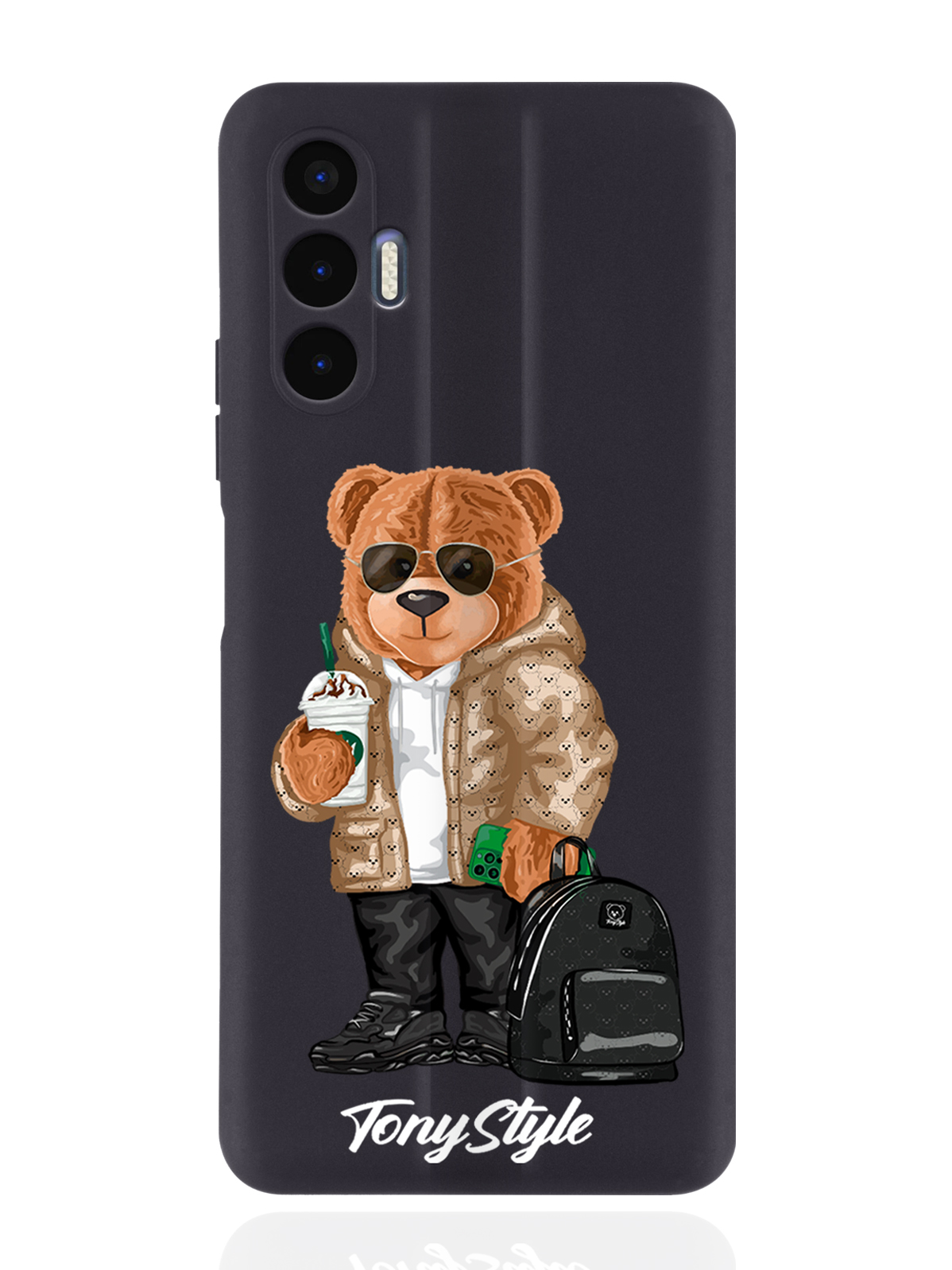 Чехол Tony Style для Tecno Pova 3 Tony Style в очках черный, Коричневый;черный;белый
Чехол Tony Style для Tecno Pova 3 Tony Style в очках черный, Коричневый;черный;белый