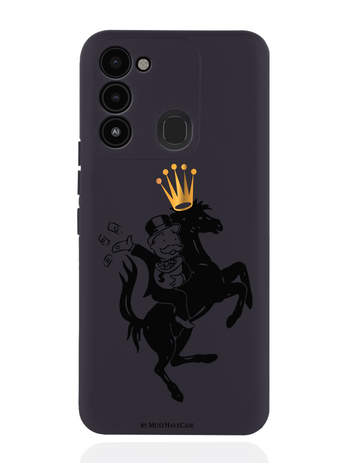 Чехол MustHaveCase для Tecno Spark 8c/ Go 2022 Monopoly на коне черный, Черный;золотистый
Чехол MustHaveCase для Tecno Spark 8c/ Go 2022 Monopoly на коне черный, Черный;золотистый