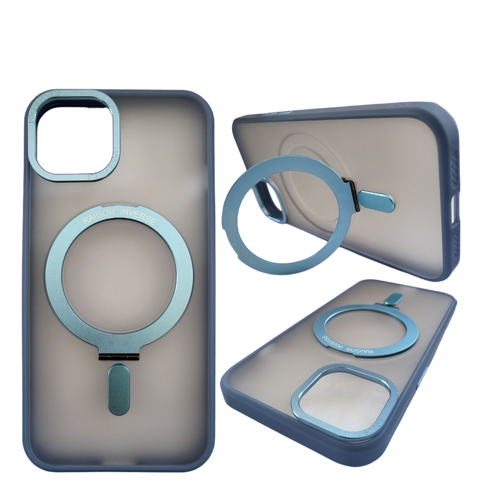 Чехол для iPhone 14 Ragor Inverse с кольцом подставкой Magsafe синий, 346547000000
Чехол для iPhone 14 Ragor Inverse с кольцом подставкой Magsafe синий, 346547000000