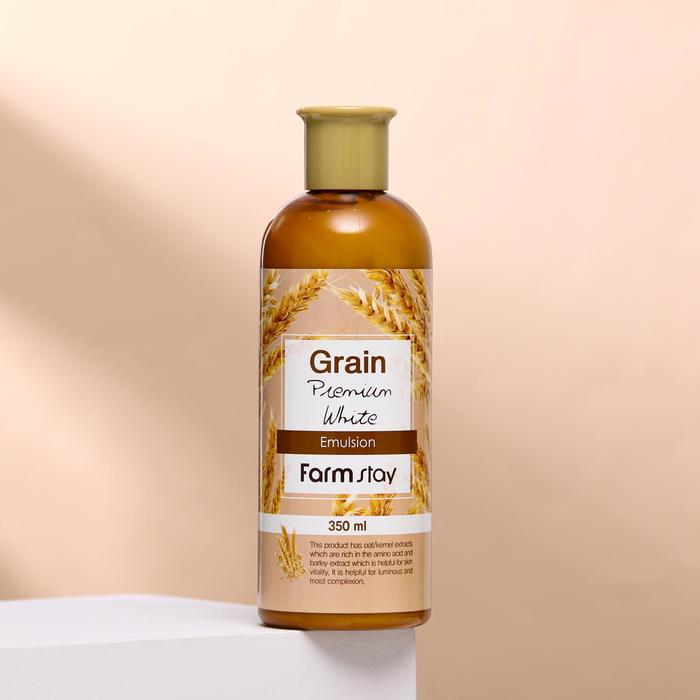 Выравнивающая эмульсия FarmStay Grain Premium White с экстрактом ростков пшеницы, 350 мл
Выравнивающая эмульсия FarmStay Grain Premium White с экстрактом ростков пшеницы, 350 мл