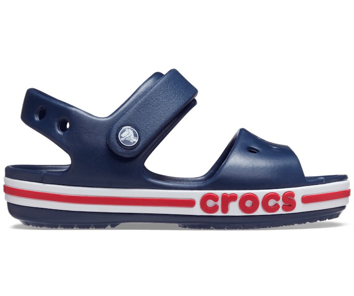 фото Сандалии детские crocs темно-синий/красный размер 30-31 (доставка из-за рубежа)