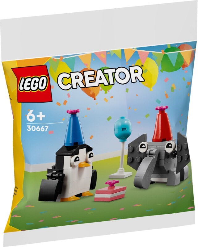 Конструктор Lego 30667 Creator День рождения животных, 72 детали, День рождения животных
Конструктор Lego 30667 Creator День рождения животных, 72 детали, День рождения животных