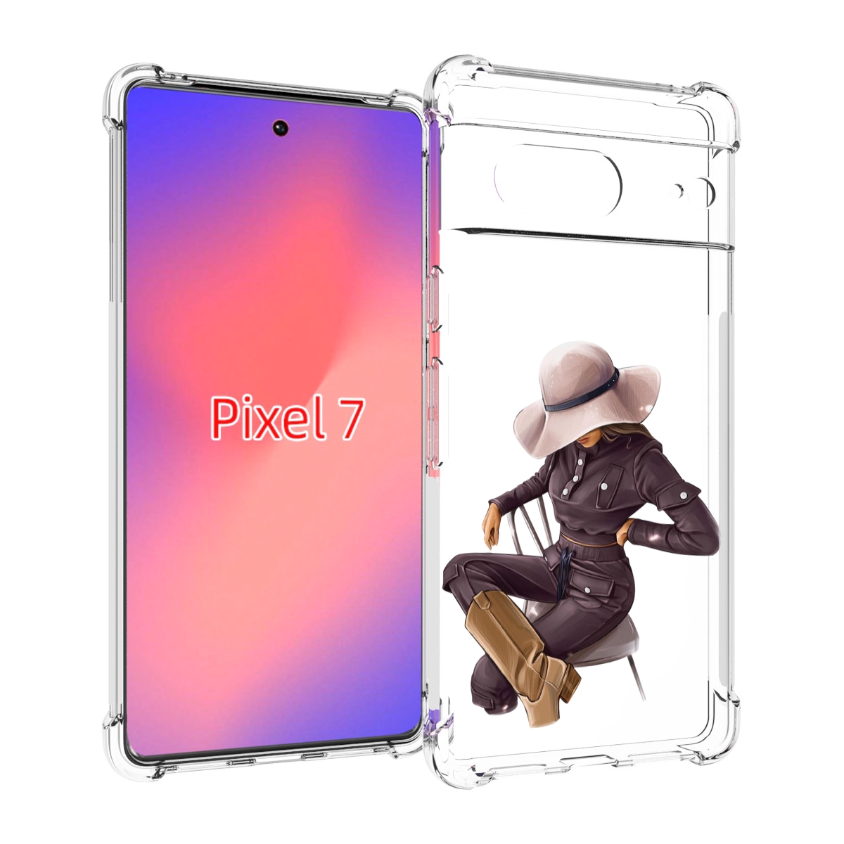 Чехол Mypads Загадочная-Девушка-В-Костюме Женский Для Google Pixel 7, Прозрачный, Tocco
Чехол Mypads Загадочная-Девушка-В-Костюме Женский Для Google Pixel 7, Прозрачный, Tocco