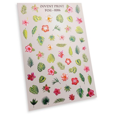 Фольгированный слайдер iNVENT PRiNT №FOiL-086 Цветы. Листья. Монстера. Веточки, Разноцветный
Фольгированный слайдер iNVENT PRiNT №FOiL-086 Цветы. Листья. Монстера. Веточки, Разноцветный