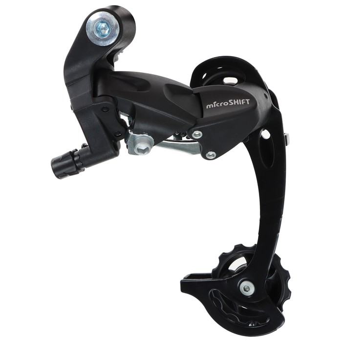 Переключатель задний MICROSHIFT RD-M25, 6-7 ск., длинная лапка, 34Т, крепление на петух
Переключатель задний MICROSHIFT RD-M25, 6-7 ск., длинная лапка, 34Т, крепление на петух