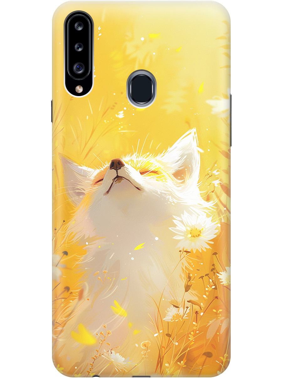 Силиконовый чехол на Samsung Galaxy A20s с принтом "Лиса в цветах", Прозрачный;белый;желтый;оранжевый, 722003311
Силиконовый чехол на Samsung Galaxy A20s с принтом "Лиса в цветах", Прозрачный;белый;желтый;оранжевый, 722003311