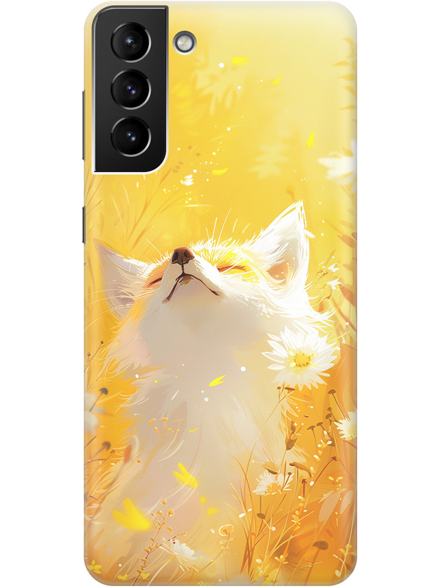 Силиконовый чехол на Samsung Galaxy S21+ с принтом "Лиса в цветах", Прозрачный;белый;желтый;оранжевый, 724127511
Силиконовый чехол на Samsung Galaxy S21+ с принтом "Лиса в цветах", Прозрачный;белый;желтый;оранжевый, 724127511