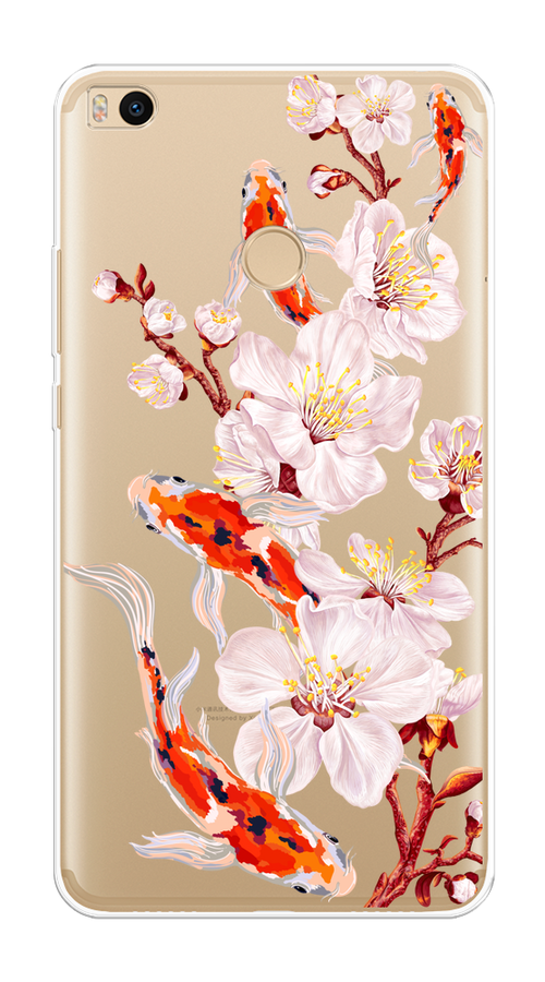 Чехол на Xiaomi Mi Max 2 "Карпы и сакура", Оранжевый;розовый;бежевый;прозрачный, 32150-1
Чехол на Xiaomi Mi Max 2 "Карпы и сакура", Оранжевый;розовый;бежевый;прозрачный, 32150-1