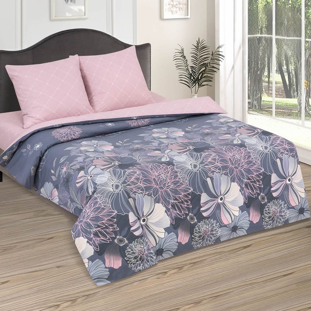 Комплект постельного белья Maktex Феста 00-00217078 евро-макси, поплин, серо-розовый, Феста
Комплект постельного белья Maktex Феста 00-00217078 евро-макси, поплин, серо-розовый, Феста