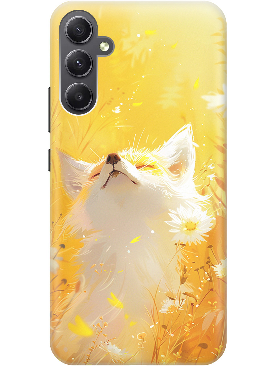 Силиконовый чехол на Samsung Galaxy A34 5G с принтом "Лиса в цветах", Прозрачный;белый;желтый;оранжевый, 769297511
Силиконовый чехол на Samsung Galaxy A34 5G с принтом "Лиса в цветах", Прозрачный;белый;желтый;оранжевый, 769297511