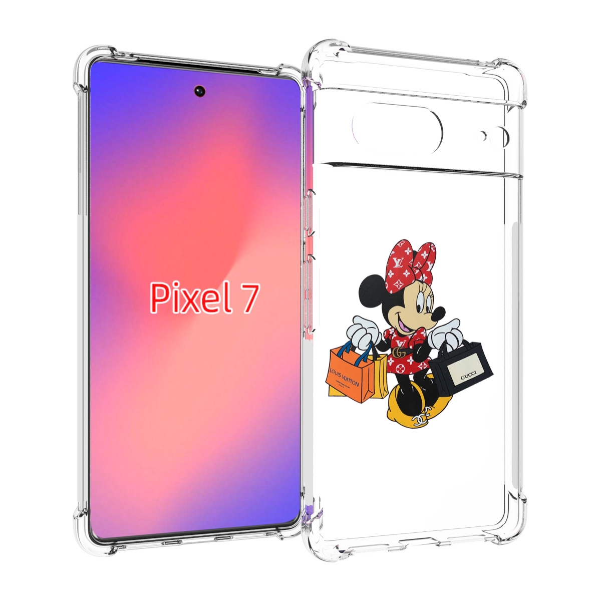Чехол Mypads Модная-Девочка-Из-Микки-Мауса Женский Для Google Pixel 7, Прозрачный, Tocco
Чехол Mypads Модная-Девочка-Из-Микки-Мауса Женский Для Google Pixel 7, Прозрачный, Tocco
