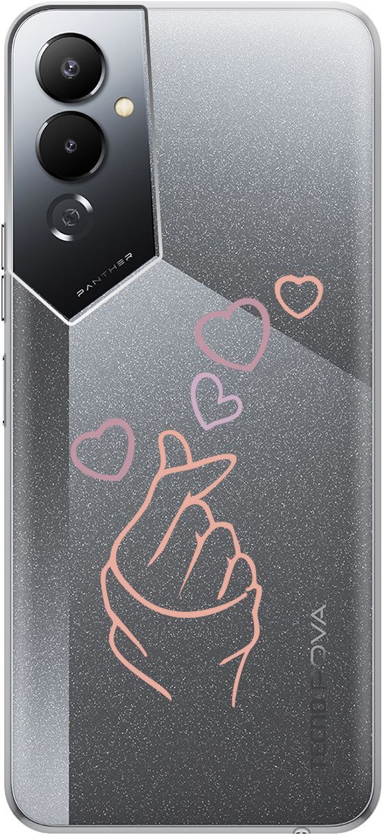 Силиконовый чехол на Tecno Pova 4 с 3D принтом "K-Heart" прозрачный, Прозрачный;розовый, 158053
Силиконовый чехол на Tecno Pova 4 с 3D принтом "K-Heart" прозрачный, Прозрачный;розовый, 158053