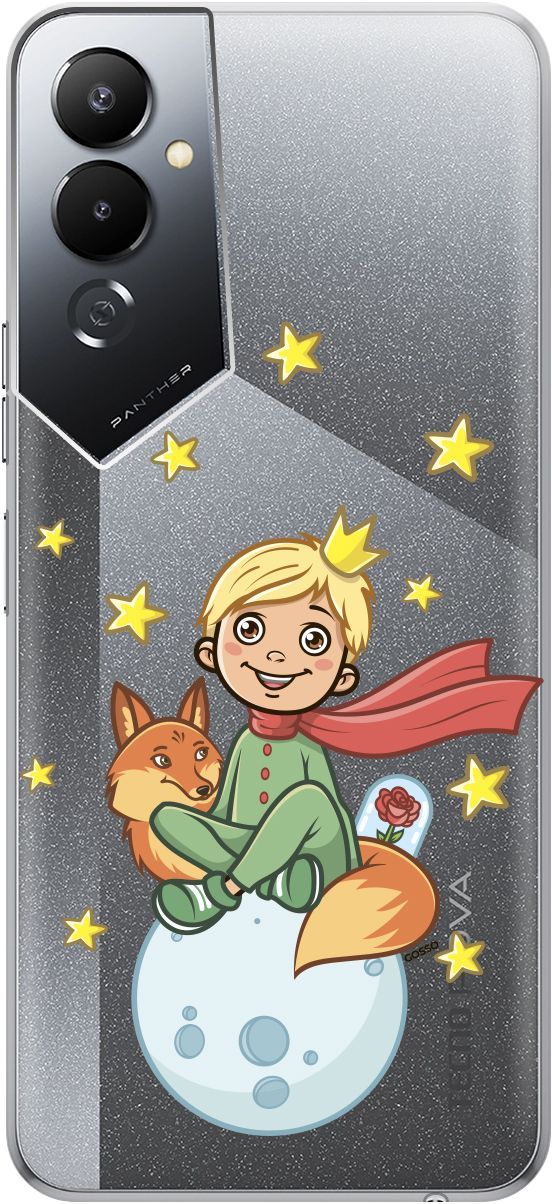 Силиконовый чехол на Tecno Pova 4 с 3D принтом "Little Prince" прозрачный, Прозрачный;бежевый, 158053
Силиконовый чехол на Tecno Pova 4 с 3D принтом "Little Prince" прозрачный, Прозрачный;бежевый, 158053