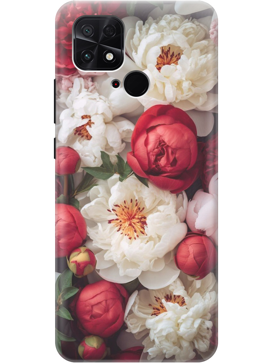 Силиконовый чехол на Xiaomi Poco C40 с рисунком "Красно-белые пионы", Белый;красный, 20000994
Силиконовый чехол на Xiaomi Poco C40 с рисунком "Красно-белые пионы", Белый;красный, 20000994