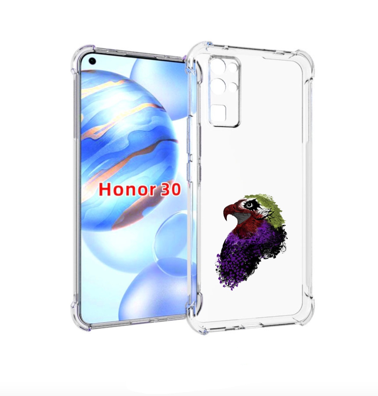 Чехол бампер MyPads Орел для Honor 30 (BMH-AN10) противоударный, Прозрачный, Tocco
Чехол бампер MyPads Орел для Honor 30 (BMH-AN10) противоударный, Прозрачный, Tocco