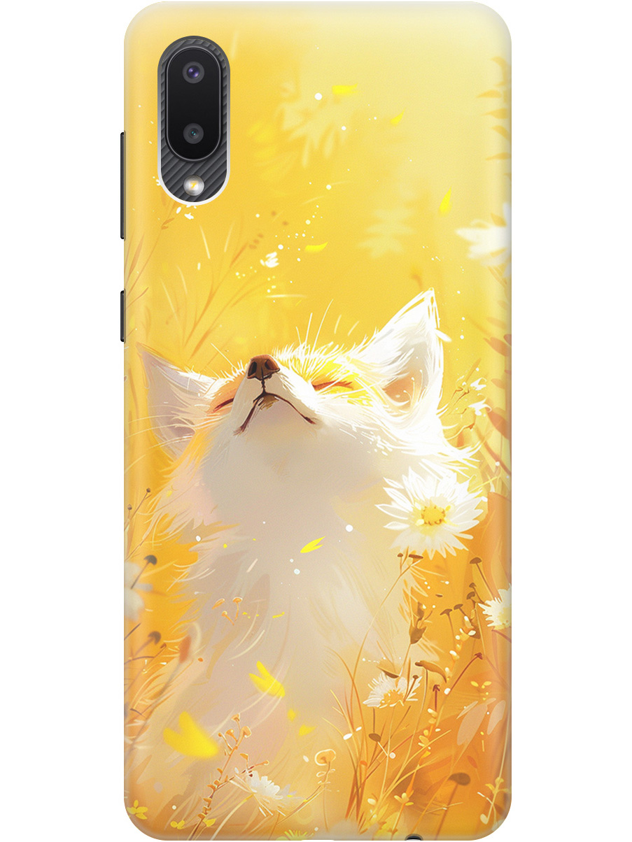 Силиконовый чехол на Samsung Galaxy A02 с принтом "Лиса в цветах", Прозрачный;белый;желтый;оранжевый, 724352111
Силиконовый чехол на Samsung Galaxy A02 с принтом "Лиса в цветах", Прозрачный;белый;желтый;оранжевый, 724352111