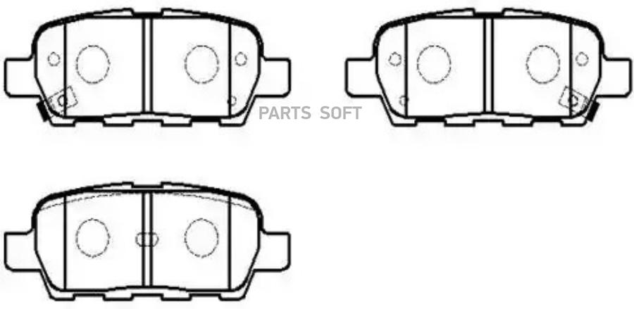 Колодки тормозные дисковые задн INFINITI: FX 35, FX45 03-08 NISSAN: MURANO 03-08, QUEST 05
Колодки тормозные дисковые задн INFINITI: FX 35, FX45 03-08 NISSAN: MURANO 03-08, QUEST 05
